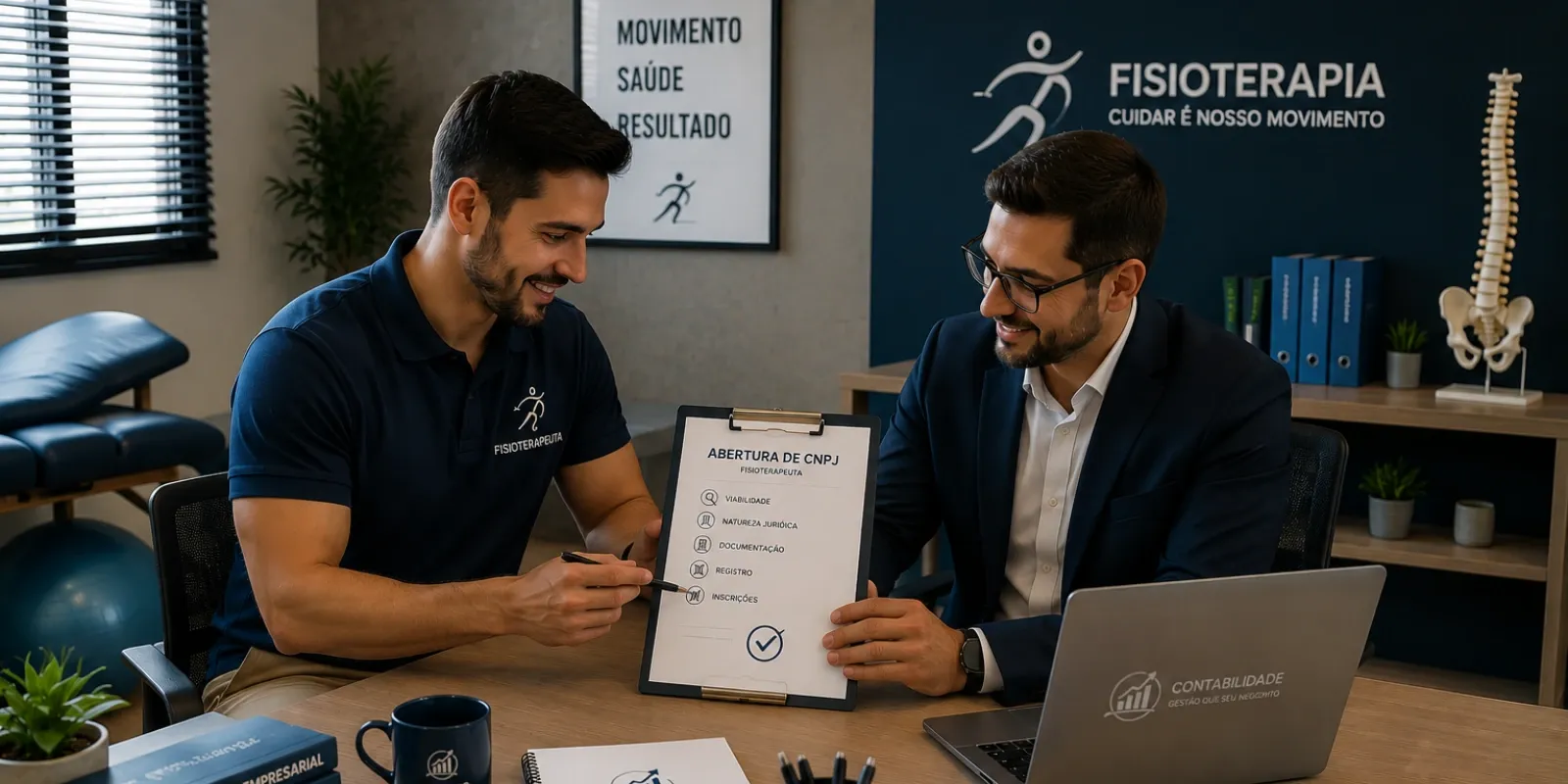 Como o fisioterapeuta pode abrir CNPJ: tributação 2026